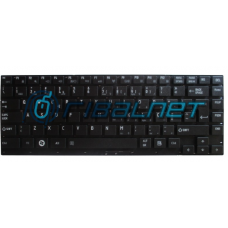 Teclado PT TOSHIBA Teclado black matt tile frame w/ Glossy Keys 